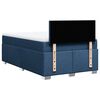 vidaXL Boxspring posteľ s matracom modr&aacute; 120x190 cm l&aacute;tka