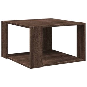 vidaXL Konferenčn&yacute; stol&iacute;k hned&yacute; dub 51,5x51,5x30 cm kompozitn&eacute; drevo