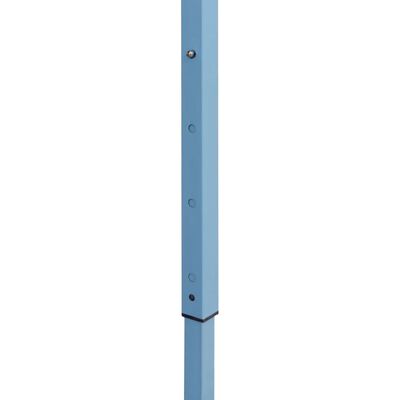 vidaXL Skladací altánok 5x5 m, modrý