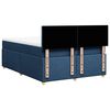 vidaXL Boxspring posteľ s matracom modr&yacute; 140x190 cm l&aacute;tka