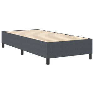 vidaXL Platformov&yacute; r&aacute;m postele Tmavo &scaron;ed&aacute; 80 x 200 cm