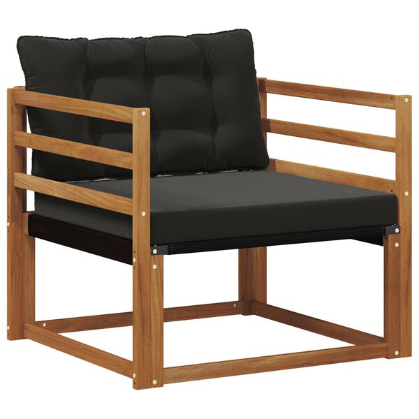 vidaXL Z&aacute;hradn&aacute; s&uacute;prava gaučov Mas&iacute;vne ak&aacute;ciov&eacute; drevo a textil&eacute;n