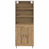 vidaXL Highboard Remeseln&yacute; dub 69,5 x 34 x 180 cm