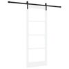 vidaXL Posuvn&eacute; dvere ORKDAL Biela 83 x 211 cm