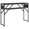 vidaXL Konferenčn&yacute;stol&iacute;k Čierny dub Kompozitn&eacute; drevo 105x30x75cm