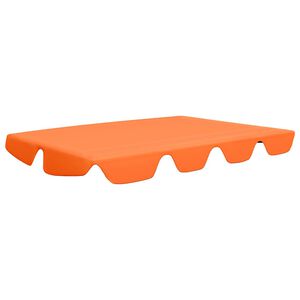 vidaXL N&aacute;hradn&aacute; strie&scaron;ka na hojdačku, oranžov&aacute; 150/130x105/70 cm