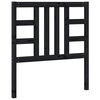 vidaXL Čelo postele čierne 96x4x100 cm masívna borovica