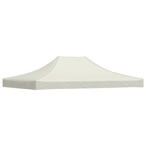 vidaXL Strecha na p&aacute;rty stan 4x3 m, kr&eacute;mov&aacute; 270 g/m&sup2;