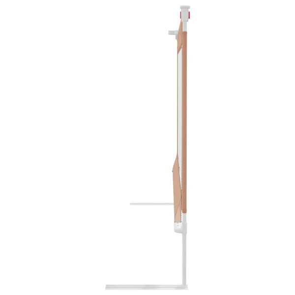 vidaXL Z&aacute;brana na detsk&uacute; posteľ sivohned&aacute; 100x25 cm l&aacute;tka