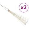 vidaXL Vonkaj&scaron;ie vianočn&eacute; prskavky 2 ks, farebn&eacute; 20 cm, 280 LED