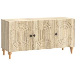vidaXL TV skrinka Dub sonoma 99 x 34,5 x 50 cm Kompozitn&eacute; drevo