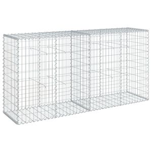 vidaXL Gabi&oacute;nov&yacute; k&ocirc;&scaron; s krytom 200x50x100 cm pozinkovan&eacute; železo