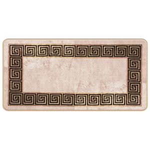 vidaXL Beh&uacute;ň MARSA Čierny 50 x 100 cm Polyester a PVC