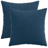 vidaXL Poťah na podložku 2 pcs HEERLEN N&aacute;morn&iacute;cka modr&aacute; 30 x 30 cm