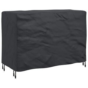 vidaXL Obal na n&aacute;bytok Jednofarebn&yacute; Čierna 130 x 80 x 70 cm 210D