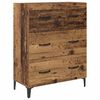 vidaXL Highboard Star&eacute; drevo 69,5 x 34 x 180 cm Kompozitn&eacute; drevo