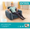 Intex Rozkladacie kreslo 117x224x66 cm tmavo&scaron;ed&aacute;