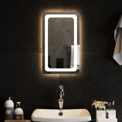 vidaXL LED kúpeľňové zrkadlo 30x50 cm
