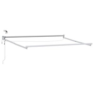 vidaXL Elektrick&yacute; automatick&yacute; r&aacute;m mark&iacute;zy Biely 2,5 x 2 m Hlin&iacute;k