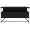vidaXL Konferenčný stolík čierny 80x80x45 cm kompozitné drevo
