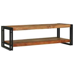 vidaXL Konferenčn&yacute; stol&iacute;k Hned&aacute; 120 x 50 x 38 cm Pevn&eacute; ak&aacute;ciov&eacute; drevo