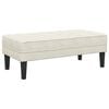 vidaXL lavička s vank&uacute;&scaron;om Kr&eacute;mov&aacute; 113 x 57 x 39 cm Zamat