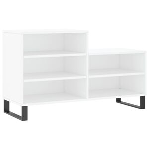 vidaXL Botn&iacute;k biely 102x36x60 cm spracovan&eacute; drevo