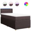 vidaXL Posteľn&yacute; r&aacute;m boxsping s matracom hned&yacute; 90x200 cm l&aacute;tka