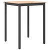 vidaXL Barov&yacute; st&ocirc;l 80 x 80 x 105 cm Mas&iacute;vne borovicov&eacute; drevo Pr&iacute;rodn&aacute;