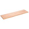 vidaXL K&uacute;peľňov&aacute; doska bledohned&aacute; 180x50x(2-4) cm o&scaron;etren&yacute; mas&iacute;v
