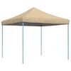 vidaXL Skladac&iacute; pop-up p&aacute;rty stan b&eacute;žov&yacute; 292x292x315 cm