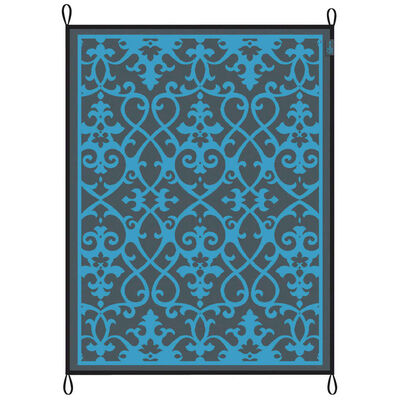 Bo-Camp Vonkajší koberec Chill Mat Oriental 2,7x3,5 m XL, modrý