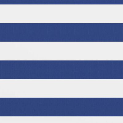 vidaXL Balkónová markíza, biela a modrá 90x600 cm, oxfordská látka