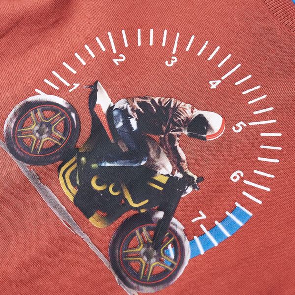 Detské tričko s dlhými rukávmi henna 104