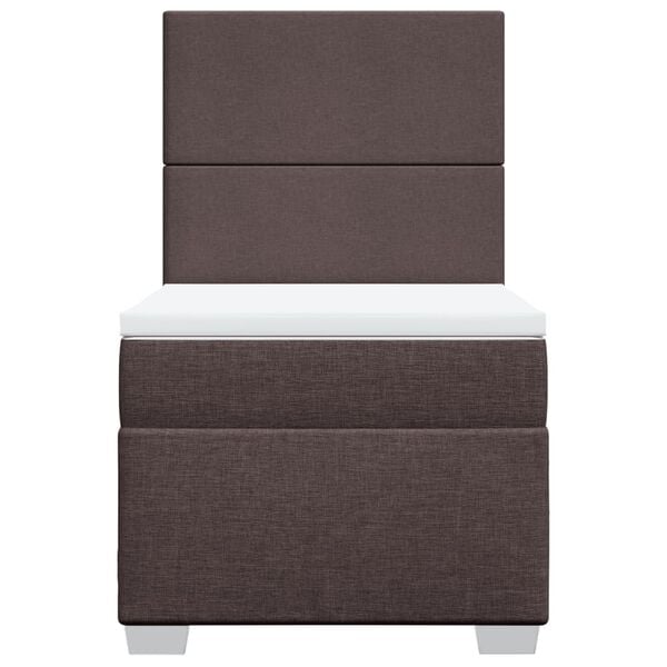 vidaXL Posteľn&yacute; r&aacute;m boxsping s matracom hned&yacute; 90x200 cm l&aacute;tka