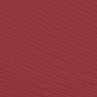 vidaXL Podložka na paletový nábytok, vínovo červená 50x40x12 cm, látka