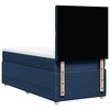 vidaXL Boxspring posteľ s matracom modr&aacute; 100x200 cm l&aacute;tka