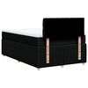 vidaXL Boxspring posteľ s matracom čierny 120x200 cm l&aacute;tka