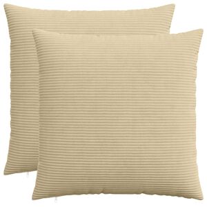 vidaXL Poťah na podložku 2 pcs HEERLEN Zelen&aacute; &scaron;ed&aacute; 55 x 55 cm man&scaron;estr