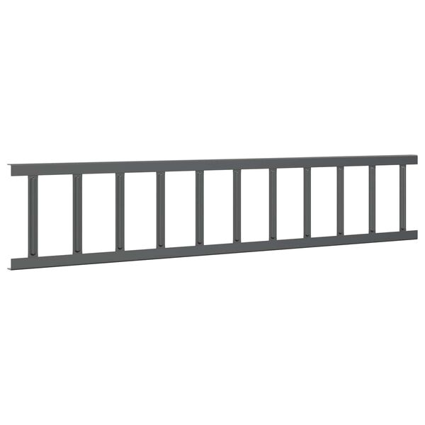 vidaXL Str&aacute;žca snehu na streche Antracit 600 x 2,5 x 20 cm Oceľ