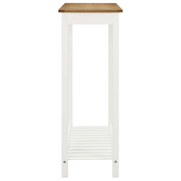 vidaXL Barový stôl 100x40x110 cm masívne dubové drevo