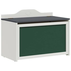 vidaXL Kreat&iacute;vne &uacute;ložisko pre deti ROROS &Scaron;ed&yacute; a biely 73 x 40 x 55 cm