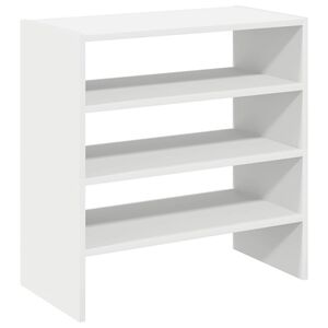 vidaXL Stojany na top&aacute;nky 2 ks stohovateľn&eacute; biele 60x30x30,5 cm