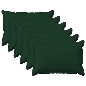 vidaXL Poťah na podložku 6 pcs HOUTEN Tmavozelen&aacute; 40 x 60 cm