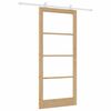 vidaXL Posuvn&eacute; dvere ORKDAL Pr&iacute;rodn&aacute; 93 x 211 cm