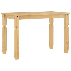 vidaXL Jed&aacute;lensk&yacute; st&ocirc;l Corona 112x60x75 cm borovicov&yacute; mas&iacute;v
