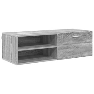 vidaXL Dreven&aacute; skrinka 100,5 x 39 x 30 cm Siv&yacute; Sonoma Kompozitn&eacute; drevo
