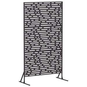 vidaXL Z&aacute;ves na zabezpečenie s&uacute;kromia 100 x 50 x 180 cm Oceľ Čierna