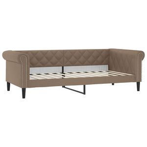 vidaXL Denn&aacute; posteľ kapuč&iacute;nov&aacute; 80x200 cm umel&aacute; koža