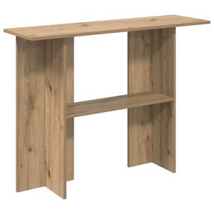 vidaXL Konzolov&yacute; st&ocirc;l Dub artisan 100 x 30 x 75 cm Kompozitn&eacute; drevo